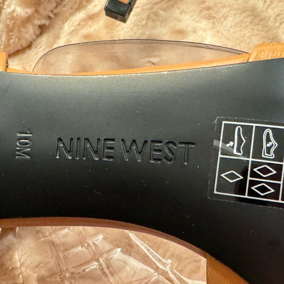 Nine West sandals beige size 9 brand new - Picture 5 of 5